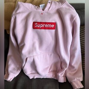 Authentic Pink Supreme hoodie size Small in Men’s